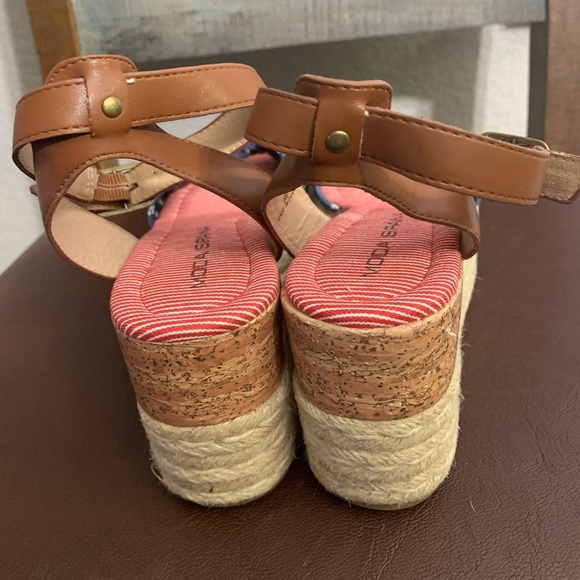 Moda Spana Taylor Wedge Sandal NEW never worn size 8M‎ 3” - Picture 10 of 15